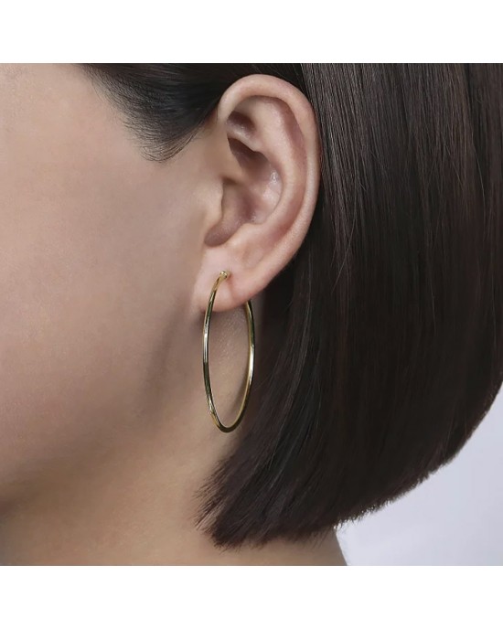 Gabriel & Co. Contemporary Collection Classic Hoop Earrings